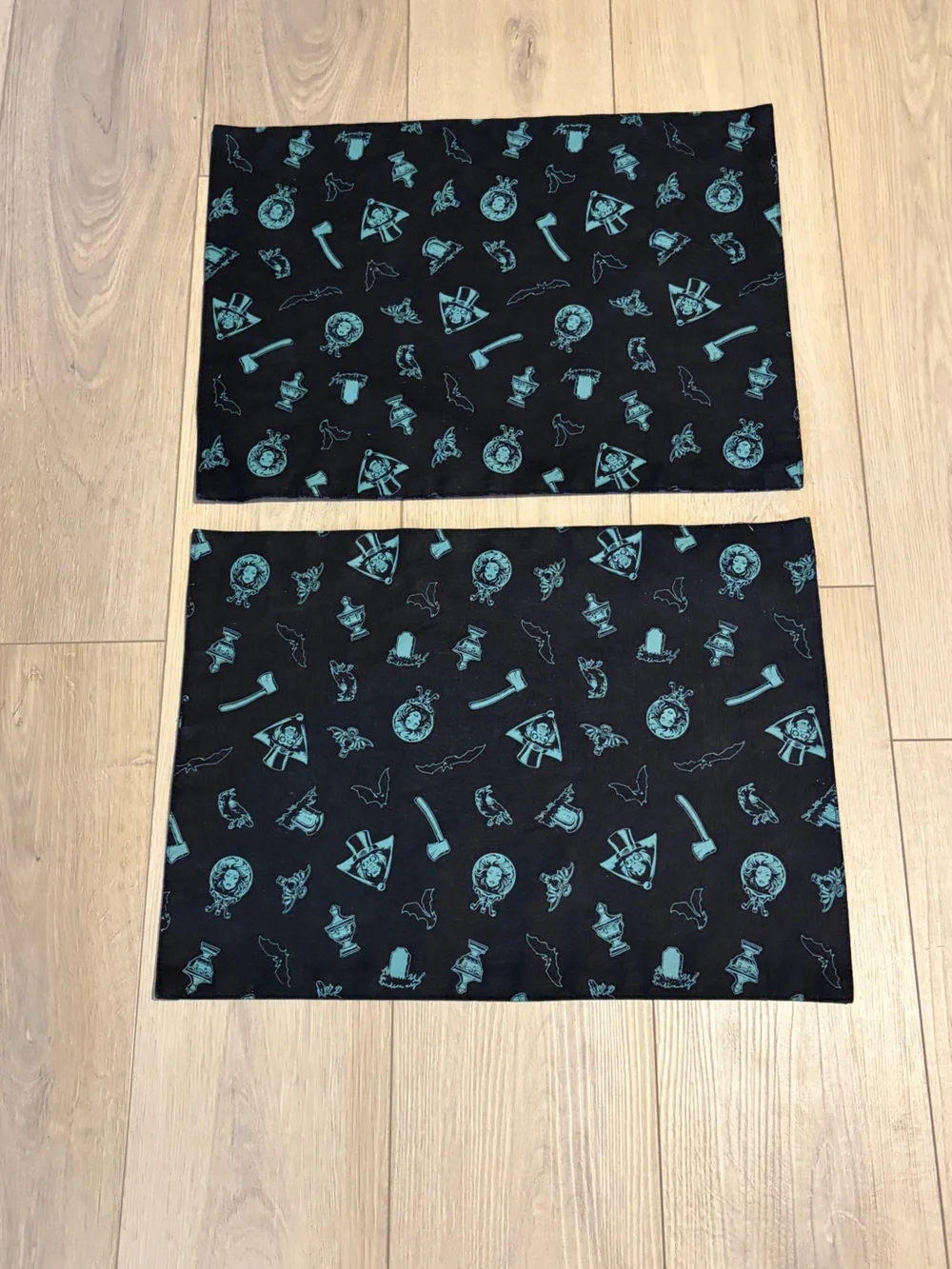 Set of Two Disney Parks Haunted Mansion Reversible Placemat Set